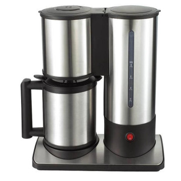 8 Tassen Edelstahl Filter Tropf Kaffeemaschine Espresso Maker